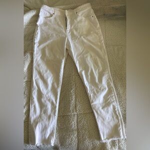 LOFT White Skinny Jeans